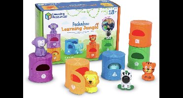 Learning Resources Peekaboo Leerset Jungle - Vanaf 18 maanden