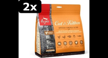2x ORIJEN WHOLE PREY CAT KITTEN 340GR