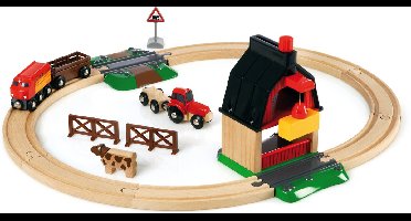 BRIO Treinset met boerderij - Educatief speelgoed voor kinderen - 33719