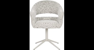 StarFurn Eetkamerstoel Lily Beige Draaibaar