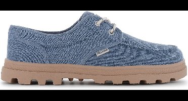 Palladium Dunelite Moc Cush - Heren Sneakers Schoenen Canvas Blauw 04660-481-M , Maat: EU 44.5 UK 10