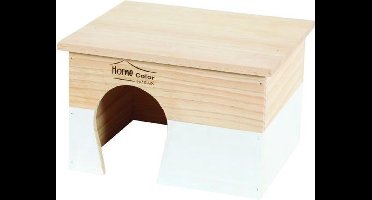 Zolux knaagdierhuis home nesting recht wit 28x23x17,5 cm