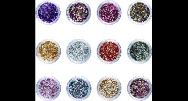 Sibel Nails Accessoire Art Glitter Nail Art 12 12gr