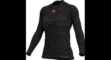 Ale Dames Base Layer Lange Mouwen Wool - Grijs - XS/S - Valt klein