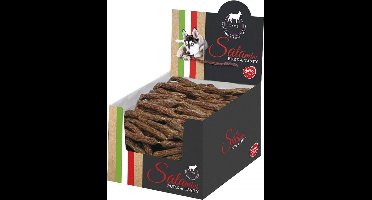 Duvo+ Salamini worstjes met lam 8,5x8,5x1,6cm, prijs voor display met 250 stuks