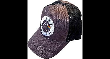Pink Floyd - Circle Logo Baseball pet - Grijs/Zwart