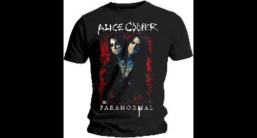Alice Cooper - Paranormal Splatter Heren T-shirt - M - Zwart