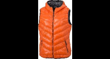 James and Nicholson Dames/dames in het Vest (Donker Oranje/Koolstof Grijs)