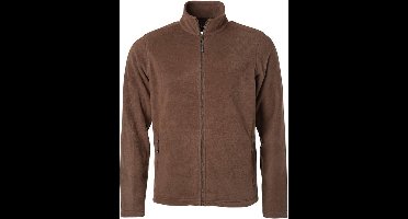 James and Nicholson Heren Fleece Jas (Bruin)