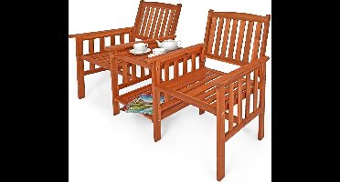 Casaria 2-Zits Tuinbank – FSC®-Gecertificeerd Acaciahout – 164 cm