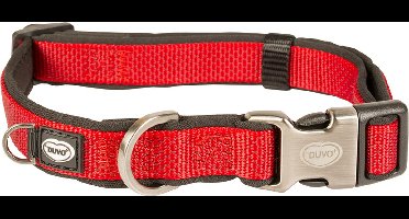 Duvo+ North Halsband Nylon Rood M 30-45cm/15mm