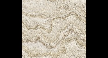 MARMERLOOK BEHANG | Natuursteen - Grijs Goud Beige - LivingWalls Stories of Life