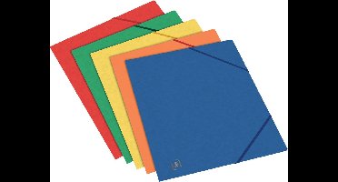 Oxford Top File+ elastomap, voor ft A5, geassorteerde kleuren 50 stuks