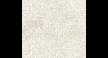 GROTE BLADEREN BEHANG | Floraal - Beige Wit - A.S. Création Natural Living D`eco