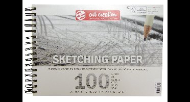 Schetspapier talens art creation 90gr a4 grijs | 3 stuks