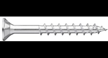 Wurth - ASSY 4 CSMP ZiNi st zn-ni DD vzk freesholte RW - ASSY® 4 CSMP ZiNi houtschroef Staal zink-nikkel deeldraad verzonken kop met freesholtes - x 100 st - Interne aandrijving RW40
