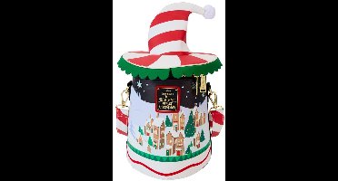 Loungefly Jack Skelington Crossbody-tas In Kerstdorp Veelkleurig