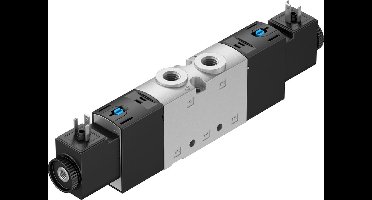 Festo 2x3/2 NO/NC Monostabiel Lucht Magneetventiel G1/8 600l/min - 577523 - P2PEN