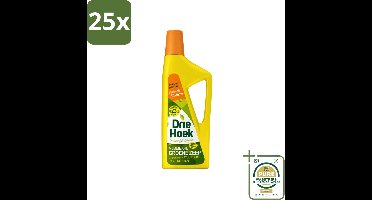25 x Driehoek – Vloeibare Zeep – Oranjebloesem – 725 ml - Wasstrips - Vloeibare Zeep - Natuurlijke Schoonmaak - Textiel Reinigen - Meubel Reinigen - Vloer Reinigen