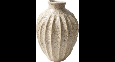 Clayre & Eef Vaas Beige Keramiek