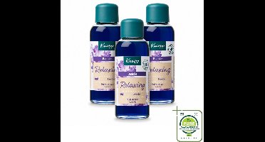 3 x Kneipp - Badolie - Lavendel - Ontspannende geur - 100 ml - Grootverpakking - Badolie Lavendel - Ontspanning - Rustgevende Geur - Huidverzorging - Natuurlijke Badolie
