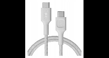USB-C Kabel 1.2m 100W PD QC 3.0 Snel Opladen Wit