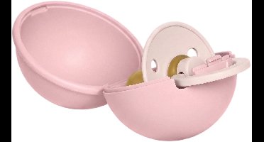 Bibs Fopspeen & Fopspeendoosje Mini Bundel - 0-6 Mnd - Petal/Baby Pink