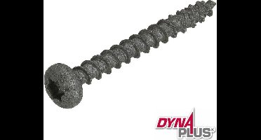Dynaplus - Unischroeven - Torx 20 cillinderkop - 3 x 40mm - AR-Coating - Voldraad (200 stuks)
