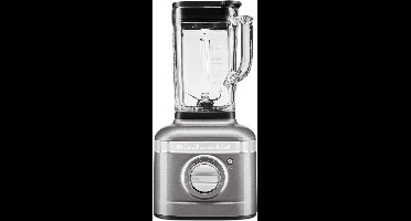 KitchenAid Blender 5KSB4026EMS - Artisan - Glazen kan van 1,4 L - 1200W - Smoothie maker - Zilver