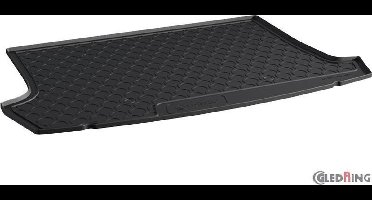 Gledring Rubbasol (Rubber) Kofferbakmat passend voor Volkswagen T-Roc 11/2017- (Hoge laadvloer)