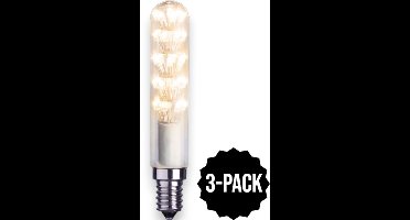 3-Pack | Staaflamp - E14 - 1.5W - Super Warm Wit <2200K - Filament - Helder