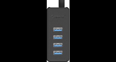 Orico USB 3.0 Hub 4x USB poorten - OTG functie - Zwart