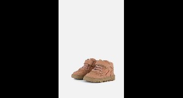 Shoesme Roze Basket Sneakertje - Sneakers Kinderen - Meisjes - Old Pink - Nubuck - Maat 21