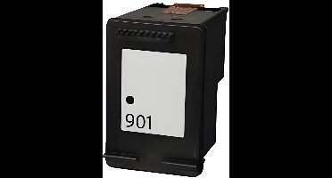 Inktcartridge geschikt voor HP 901 901XL | 1x Zwart geschikt voor HP OfficeJet 4500 - Wireless J4500 - J4524 - J4535 - J4540 - J4545 - J4550 - J4580 - J4585 - J4624 - J4660 - J4680 - J4680C