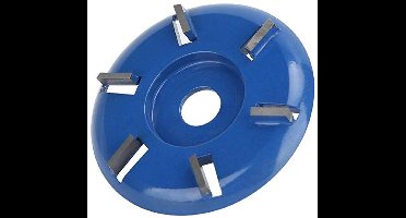 KARZO - Houten Snijraam, Houten Snijschijf Staal 6 Tanden Frees Cutter Houtbewerkingsgereedschap Hoekfrees Accessoires voor Zachthout Hardhout (02)