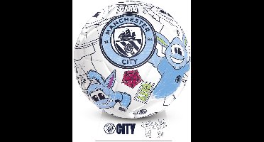 Manchester City - kleur jouw eigen mini voetbal