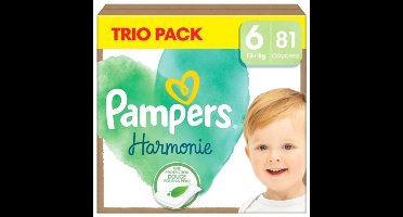Pampers Harmonie luiers - Maat 6 (13+kg) - 81 luiers
