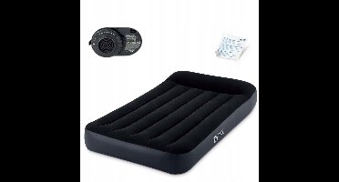 Luchtbed 1-persoons 191x99x25cm met ingebouwde elektrische pomp