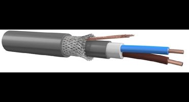 Xmvk-as Grondkabel 2x2.5mm2 per rol van 50 meter