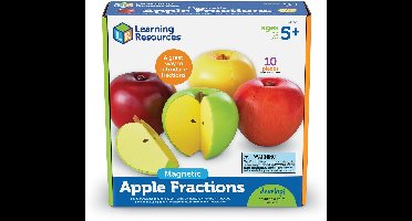 Learning Resources Magnetic Apple Fractions - 3+