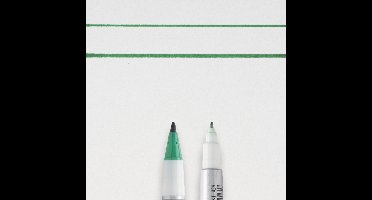 SAKURA Permanente Groene Identi-Pen Dual Tip Marker