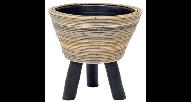 Drypot Stripe - 46 x 44 cm - Grijs