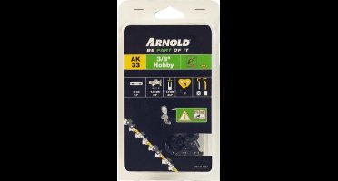 O Kettingzaag Arnold zaagketting 3/8" Lp, 1,1 Mm, 52 Schakels, Met Veiligheidsschakel, Halfbeitel