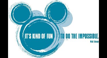 Komar Muursticker "Its Kind of Fun" Disney