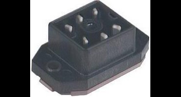 Hirschmann GO 60 FAV M 932 918-100-1 Zwart Aantal polen:6 Inhoud: 1 stuk(s)