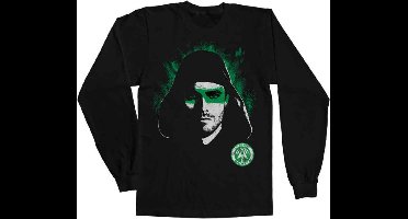 DC Comics Arrow Longsleeve shirt -L- Viridi Sagitta Zwart