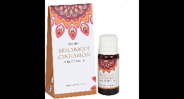 Sri Lankan Cinnamon - Goloka Fragrance Oil - Geurolie - 10ml