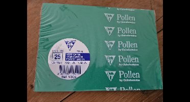 Clairefontaine 25 kaarten 110 x 155 Groen