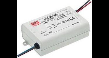 Mean Well APC-35-700 LED-driver Constante stroomsterkte 35 W 0.7 A 15 - 50 V/DC Niet dimbaar, Overbelastingsbescherming
