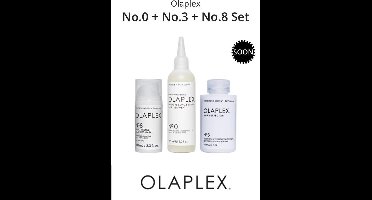 Olaplex No.0 + No.3 + No.8 Set